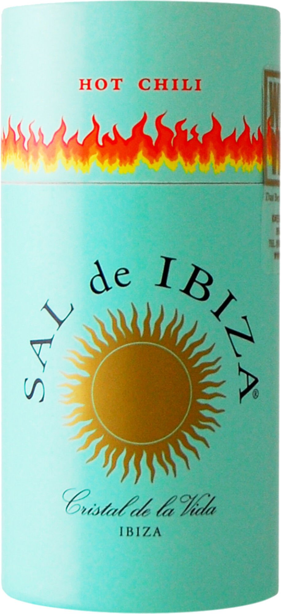 Sal de Ibiza »Granito con Chili« - Streuer mit Deckel 75 g aus Spanien