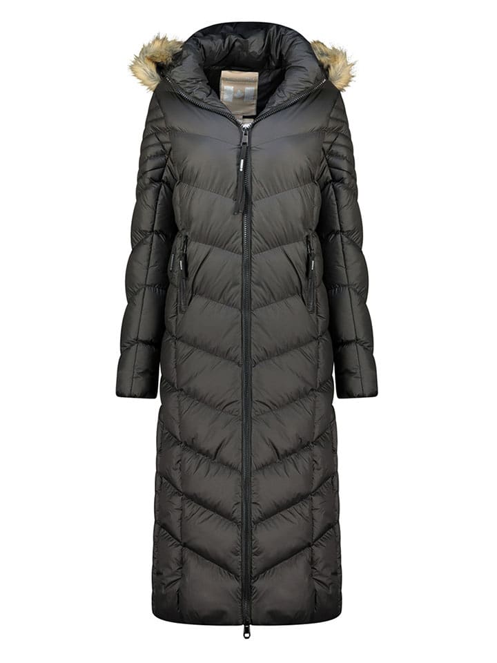 Canadian Peak Wintermantel "Capucineak" in Schwarz - S