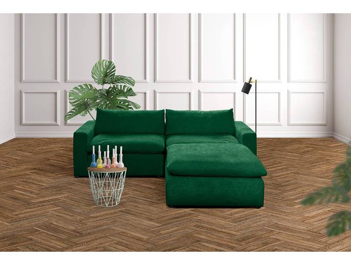 Repose-pieds Nizza 102 x 102cm Vert/Vert