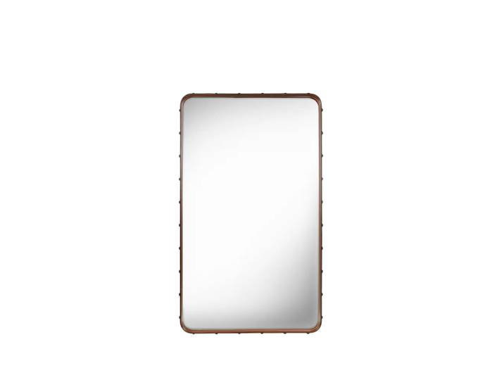 GUBI Miroir Adnet Rectangulaire brown, medium