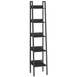 VASAGLE Bücherregal 40/30/170 cm schwarz