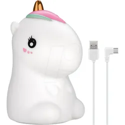 GB 61649 - Nachtleuchte Einhorn, Akku, RGB