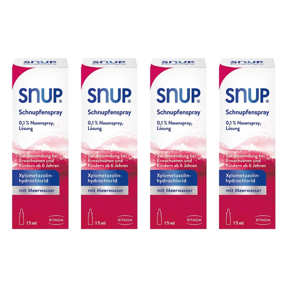 STADA Consumer Health Deutschland GmbH SNUP Nasenspray 0,1% 4er Pack 08102783