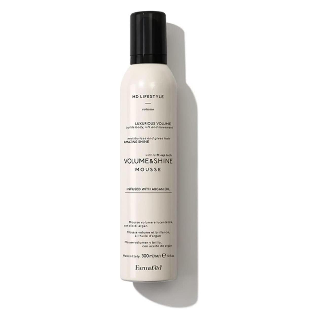 Farmavita Hd Life Style Volume &amp Shine Mousse 300ml (Schaumfestiger, Volumenschaum, 300 ml) (FARMOUHDNEW)