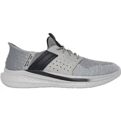 SKECHERS Herren Slipper SLADE-OCON, Größe 43 in Silber Silber