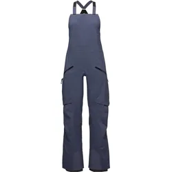 Black Diamond, Damen, Skihosen, W Factor Bibs (L), Grau