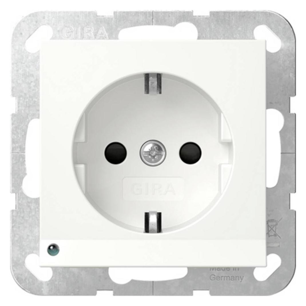 Gira 417027 SCHUKO LED-Leuchte + SH Syst (417027)