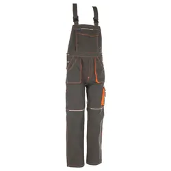 Latzhose "BASALT NEON" - 24 - olive