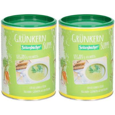 Seitenbacher Buchener Grünkern Suppe 2x 2x500 g