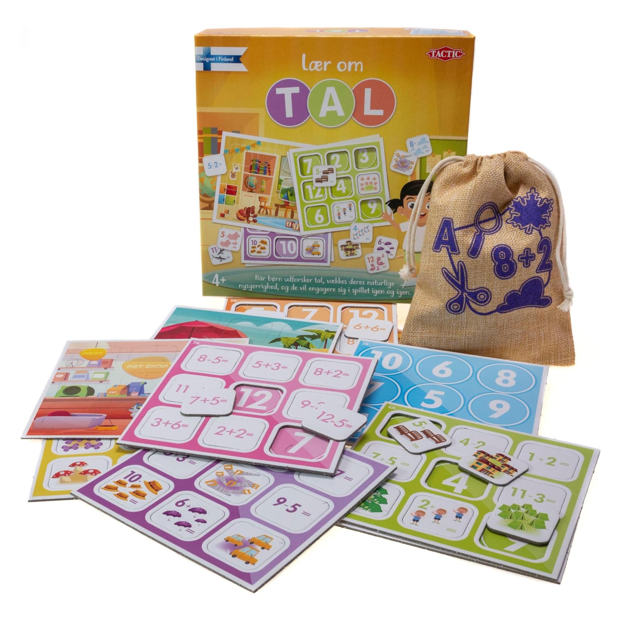 Tactic Laer om - Tal (58318) (Dänisch) (58318)