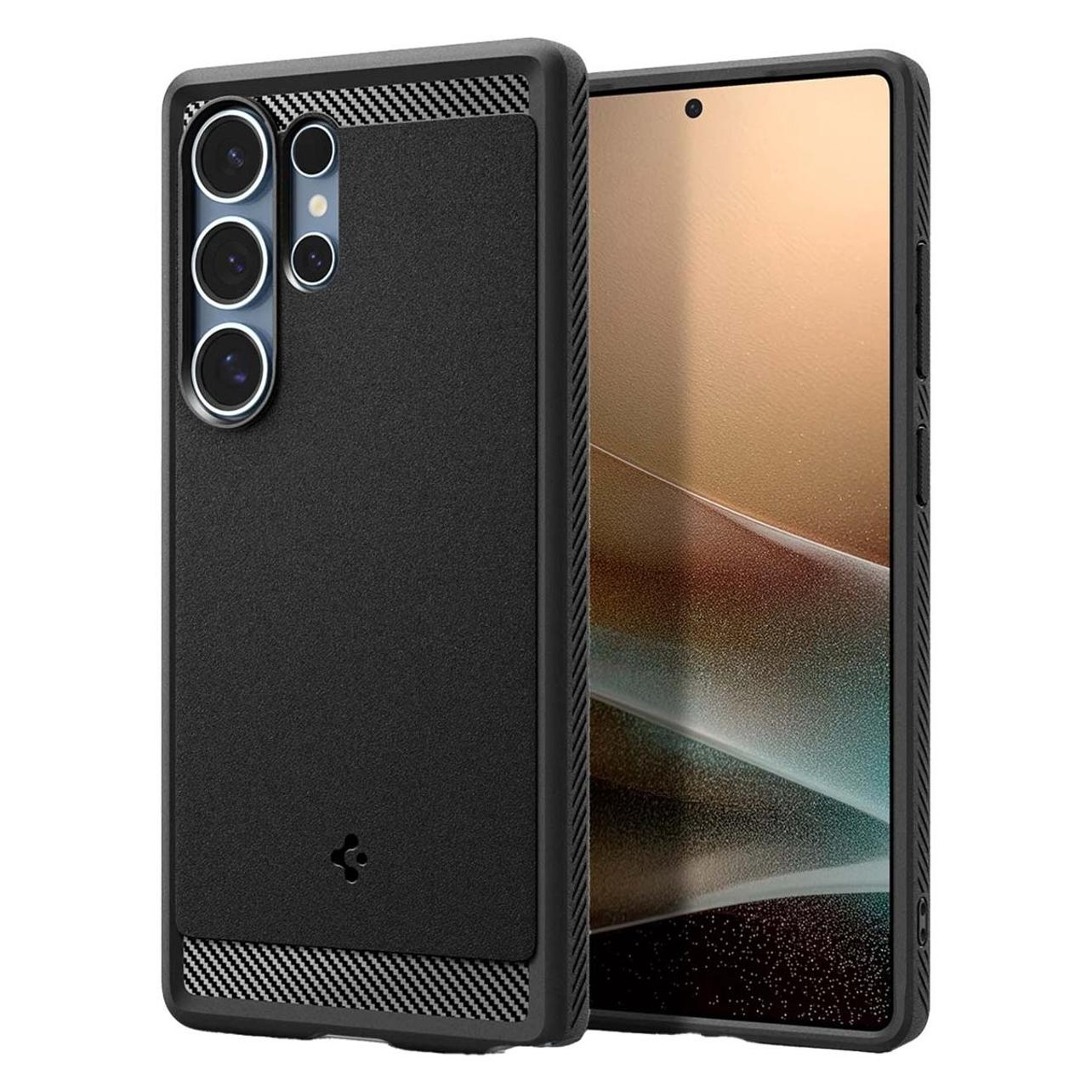 Spigen Rugged Armor MagFit Case (Samsung Galaxy S25 Ultra) (ACS08951)