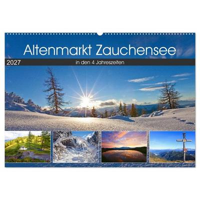 Altenmarkt Zauchensee (Wandkalender 2027 DIN A2 quer), CALVENDO Monatskalender