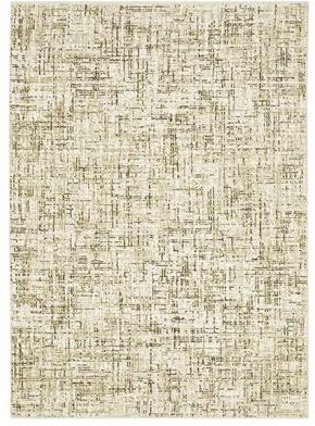 Style Haven Raphael Gridwork Ivory/ Brown Mixed Pile Area Rug