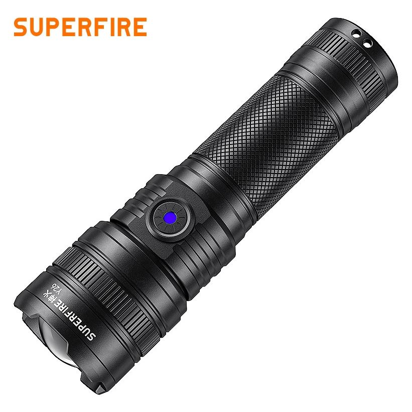 Superfire Prozektorius SUPERFIRE-Y26 LED 816 lm 1x3,7 Ah Akku. (816 lm) (SUPERFIRE-Y26)
