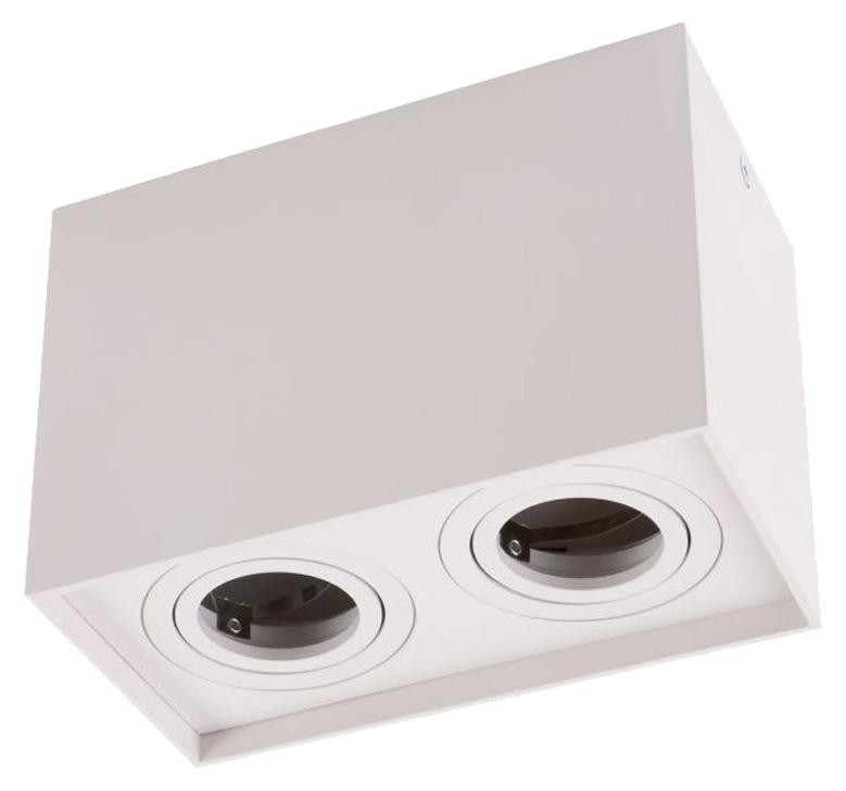 Eco Light LED inbouwplafondlamp rechthoekig wit