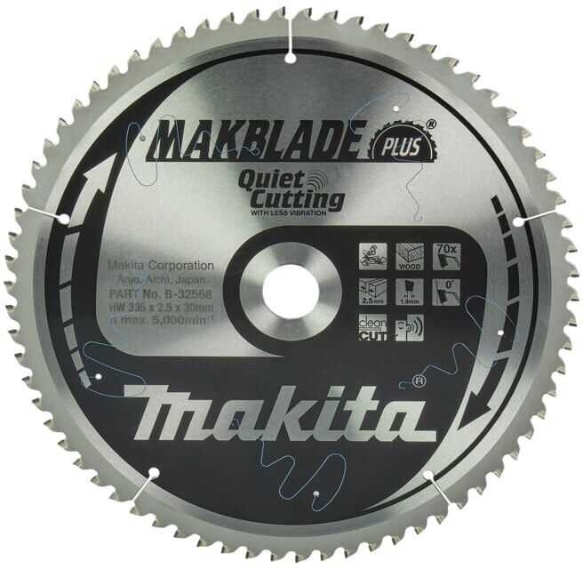 Makita Makblade+ Scie Makita 305x30x70Z (B-32568) (B-32568)