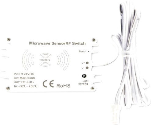 Isoled Sys-Pro Funk Hf-Bewegungsmelder Miniamp, 9-24v