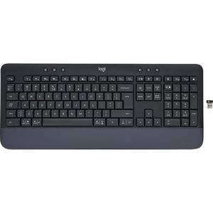 Logitech Tastatur Signature K650 920-010945,grafi, mit Handballenauflage, USB / Bluetooth, US-Layout