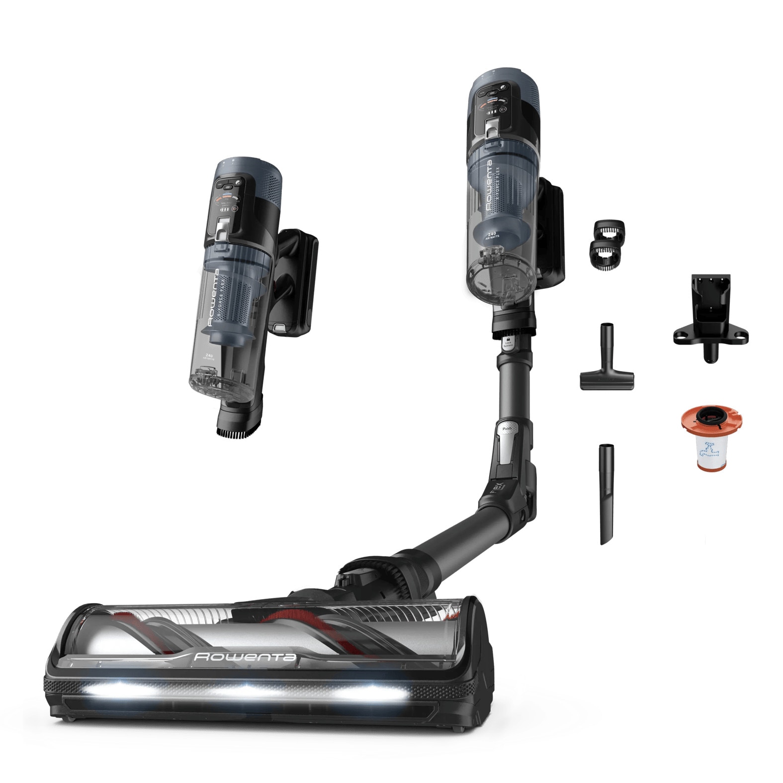 Rowenta RH9B36 X-Force Flex 14.80 kabelloser Akku-Staubsauger