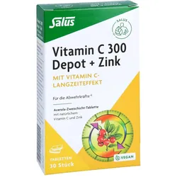 Vitamin C 300 Depot + Zink Salus