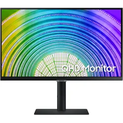 Samsung LS24A600UCUXEN (2560 x 1440 Pixel, 24"), Monitor, Schwarz