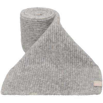 Strickschal CHILLOUTS "Guro Scarf", Damen, grau (light grau), Feinripp;Strick, Materialmix, unifarben, Modetücher