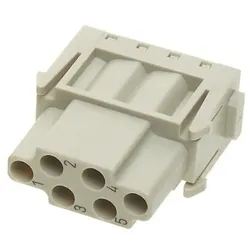 Harting Buchseneinsatz 09140063101 E-Modul 6polig