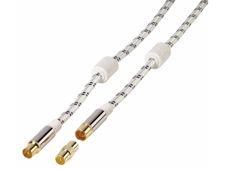 Vivanco Koax 120 db, 3.0m Antennenkabel