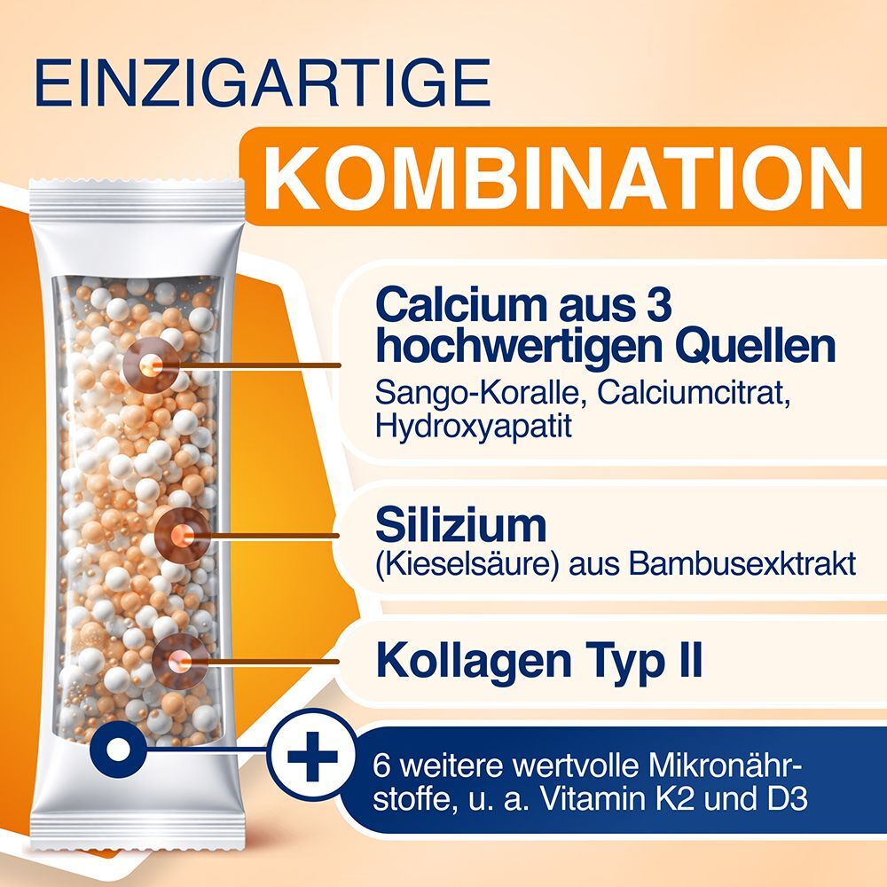 Gelencium Osteo Complex Calcium D3 K2 f.Knoch.Btl. 30 St Beutel