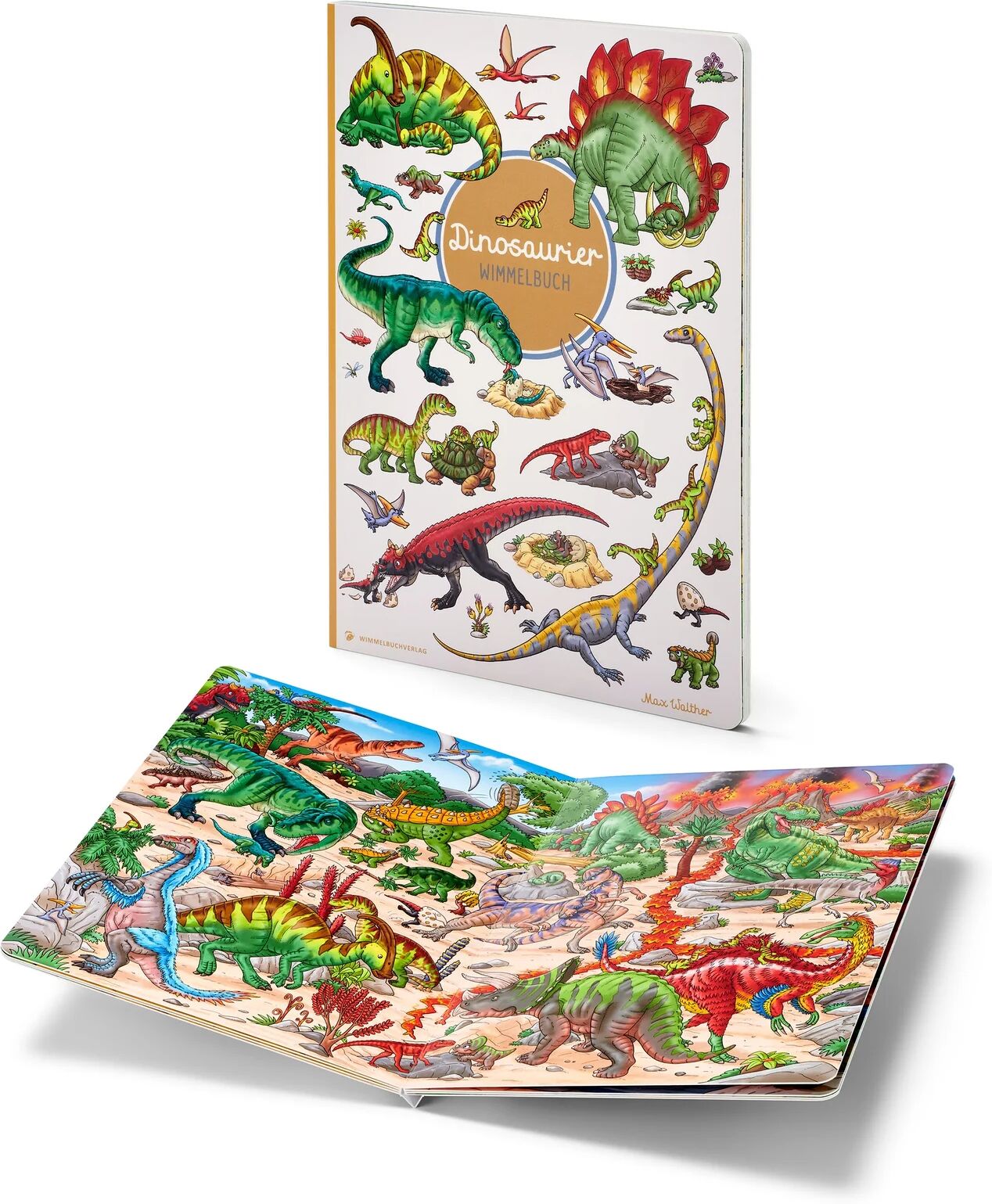 Tchibo - Buch »Dinosaurier Wimmelbuch«