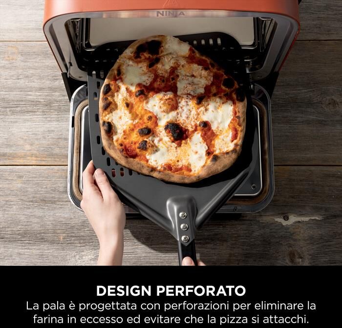 NINJA Pala Per Pizza Per Woodfire-nero