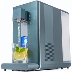 G21 Osmo Pro Osmoseanlage mit Wasserstoff- & Heisswasserfunktion, Getränkespender, Blau