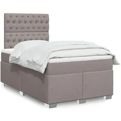 vidaXL, Boxspringbett, Cheryl (Knopfheftung Design) (120 x 190 cm)