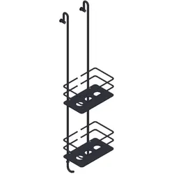 Giese Bodyguard Optisign Duschkorb 30756-14 L:700 mm, schwarz matt