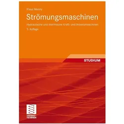 Strömungsmaschinen, Fachbücher von Klaus Menny