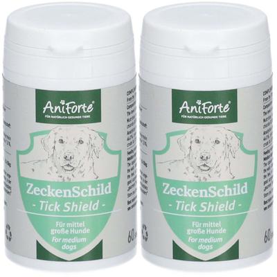 AniForte ZeckenSchild für mittelgroße Hunde 60 Stk. x2 2x60 St Kapseln