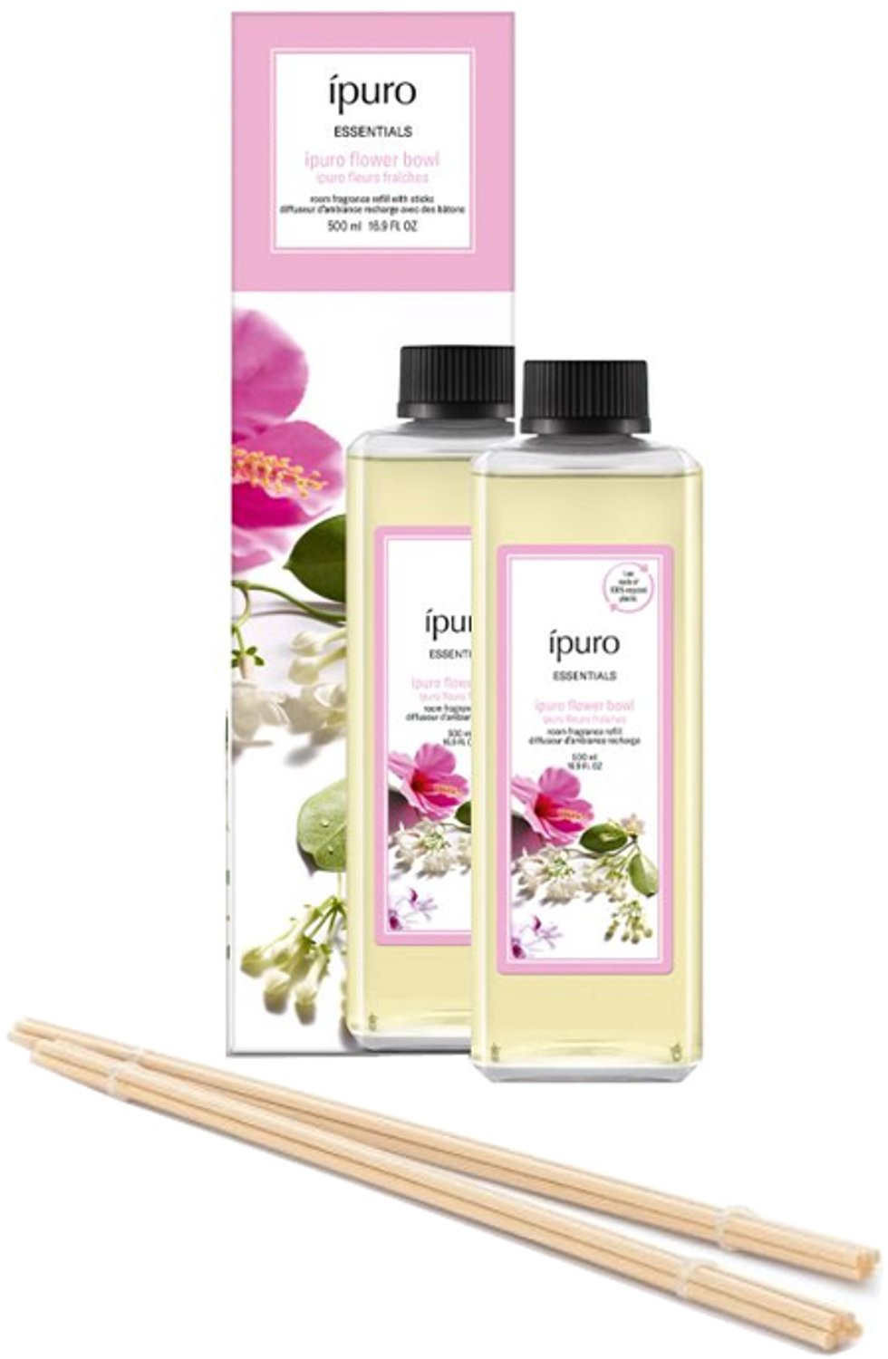 Ipuro Geurstokjes Navulling Flower Bowl 500 ml