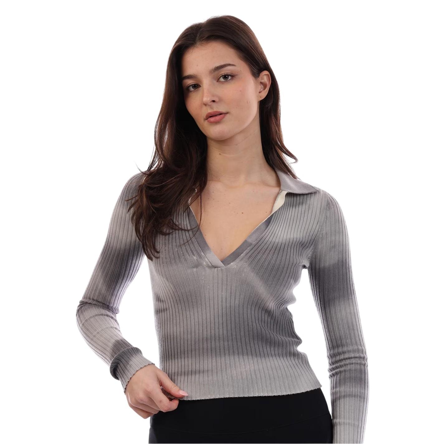 Diesel - Pullover Top für Damen, Langärmlig (Grau)