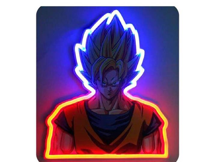 Lampe murale - DRAGON BALL Z - Goku - 40 cm - LED - Intérieur - Mixte