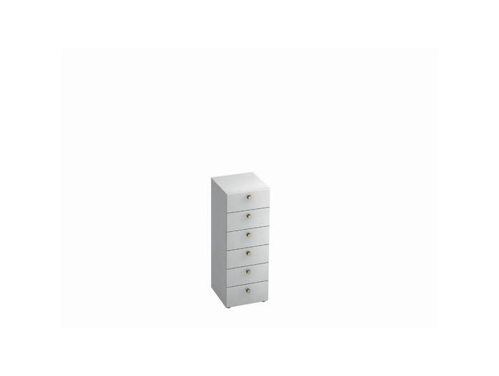Venda Kommode, Weiß, 6 Schublade(n) Schubladen, 40x110x42 cm, Fsc, DIN EN ISO 14001, DIN EN ISO 9001, Typenauswahl, in verschiedenen Größen erhältlich, Holzdekoren erhältlich, Wohnzimmer, Kommoden & Sideboards, Kommoden
