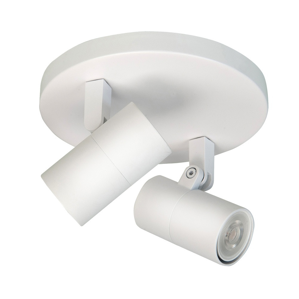 Highlight Piccolo 2-lichts opbouwspot wit