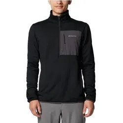 COLUMBIA Herren Pullover Columbia Hike Half Zip II, Größe XL in Schwarz Schwarz