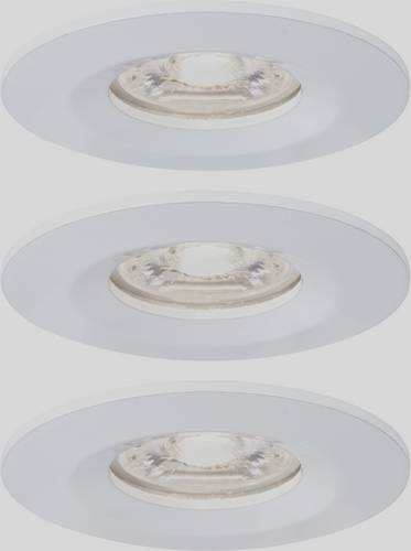 Paulmann 94299 EBL Nova mini Coin LED-Einbauleuchte 3er Set 4W Weiß