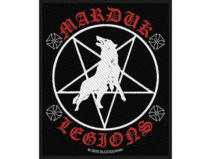Marduk Marduk Legions Patch meerkleurig 100% polyester Band merch, Bands
