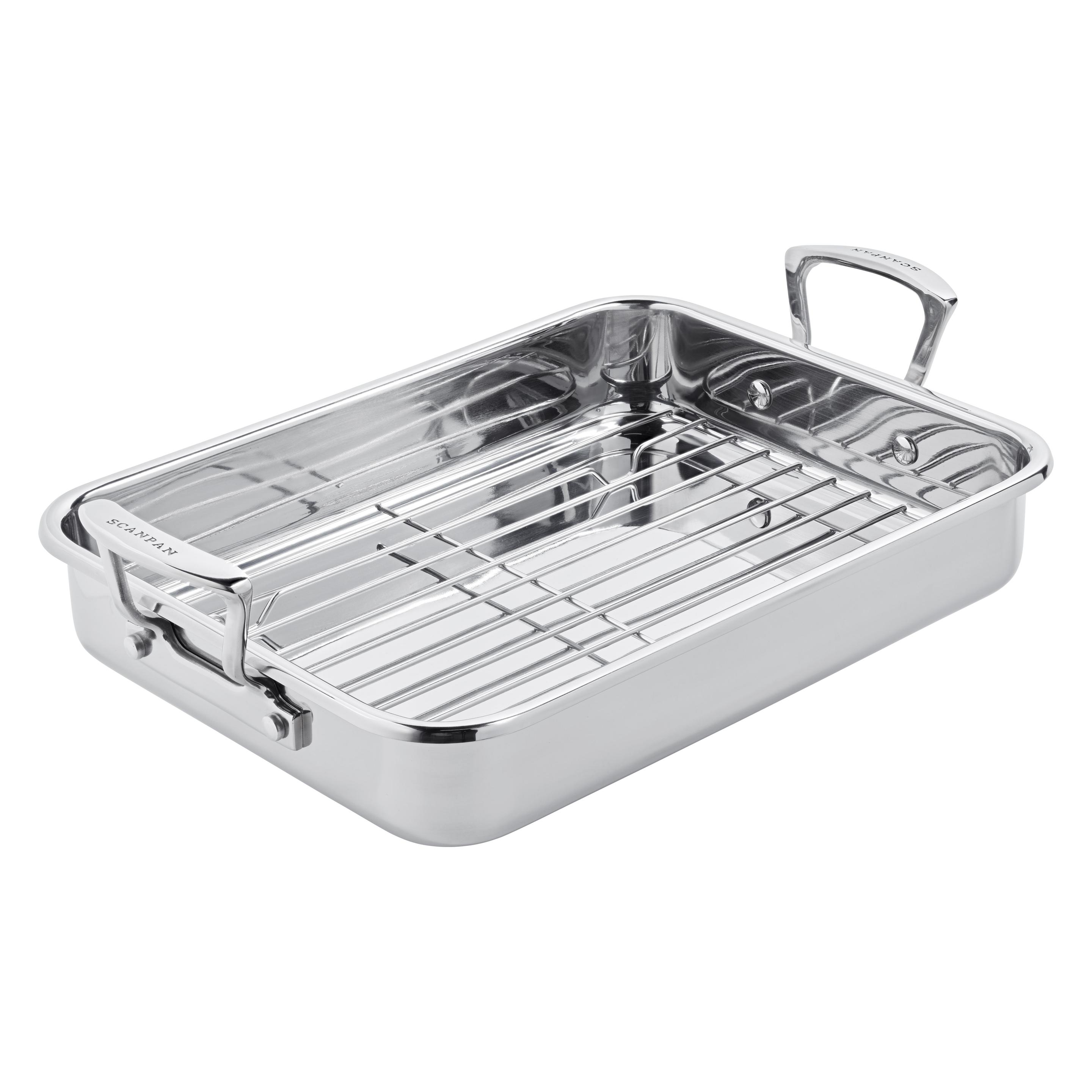 Scanpan 71422600 Auflaufform mit Rost- Impact, 42 x 26 cm (71422600)
