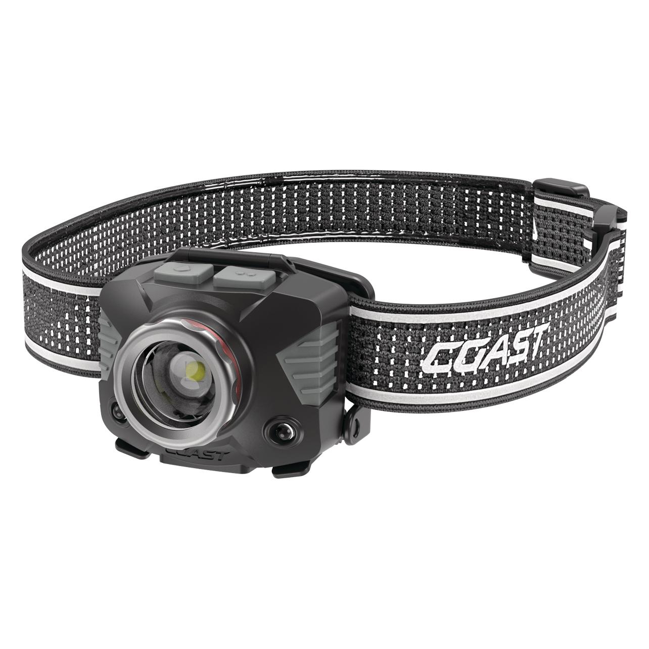 Coast FLX7 Stirnlampe, 700 Lumen mit rotem und grünem Licht (700 lm) (COAST)