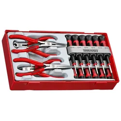 Teng Tools, Werkzeugkoffer, Kfz Werkzeugsatz, Koffer 16-teilig (16 Teile)