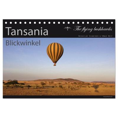 Tansania Blickwinkel 2026 (Tischkalender 2026 DIN A5 quer), CALVENDO Monatskalender