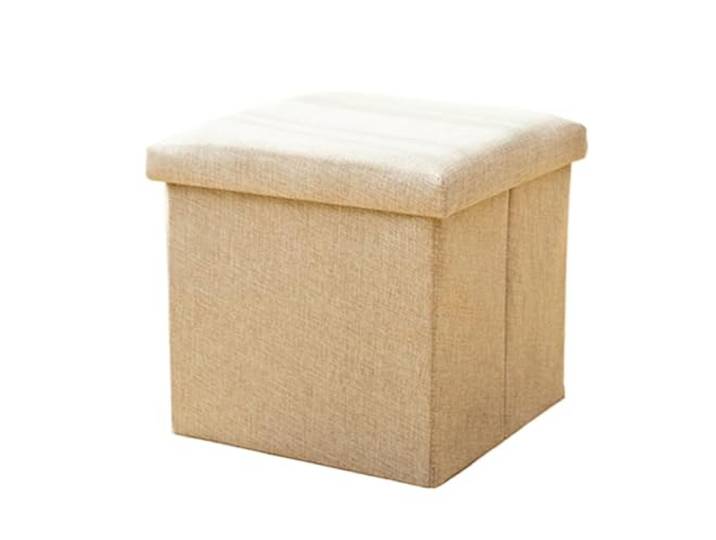Zf9tBw5sH Bettbank Einstiegs-Schuhhocker, Heimaufbewahrungshocker, sitzender Hocker for Erwachsene, Aufbewahrung Sitzbank(Beige,Klein)