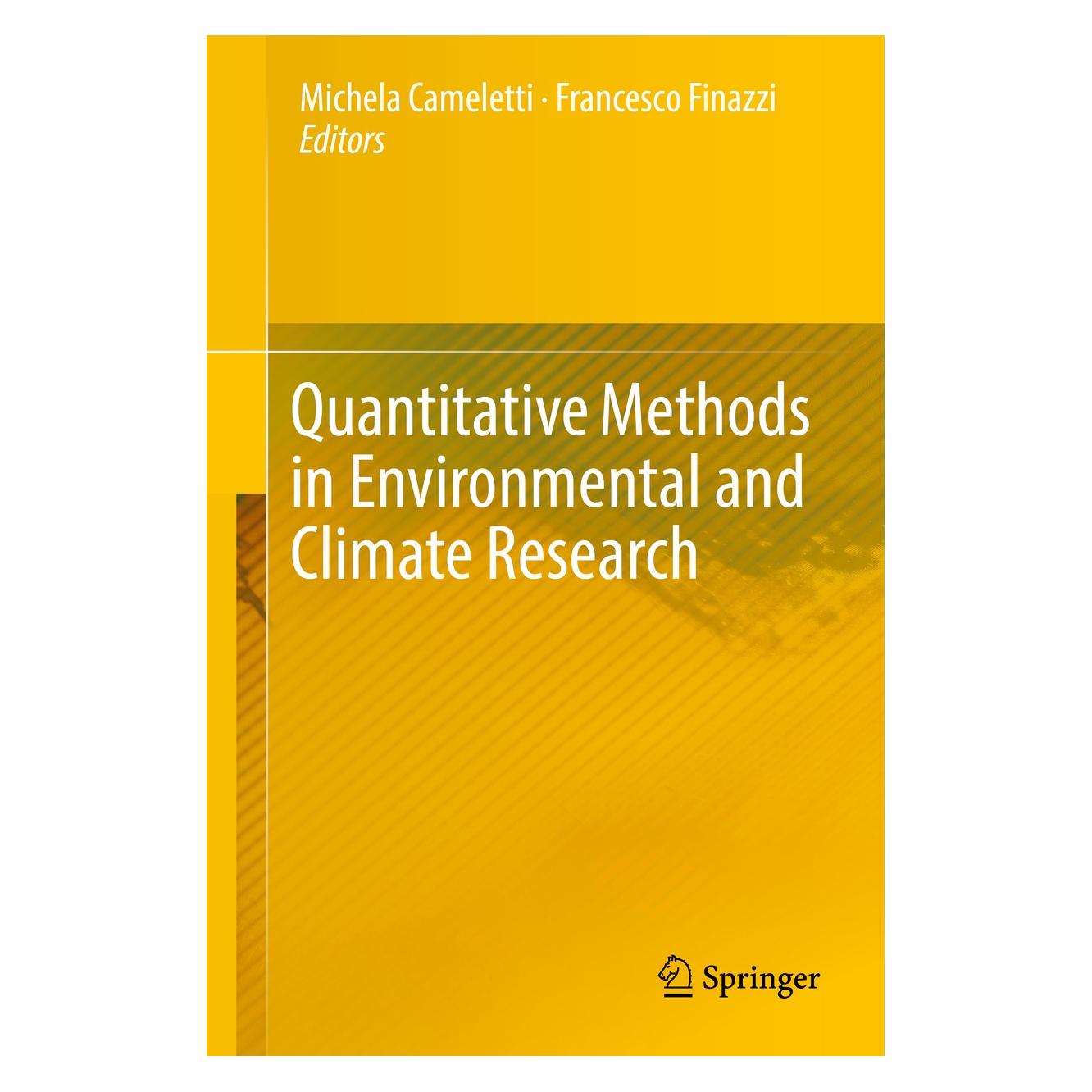 Springer Quantitative Methods in Environmental and Climate Research (Englisch, Hardcover, Francesco Finazzi, Michela Cameletti) (9783030015831)